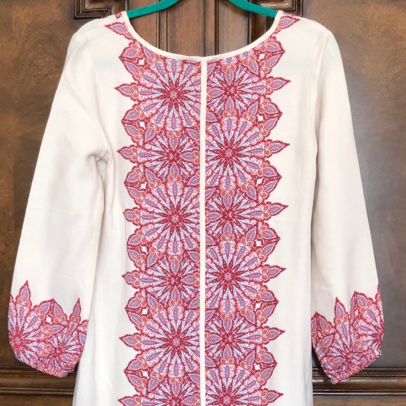 Ella Moss 'Caprice' Long Sleeve Shift Dress - Picture 3 of 8